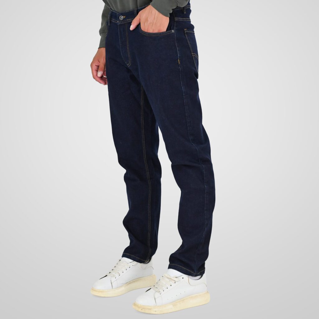 262MJP-4136 PANTS DENIM RAW BLUE DENIM