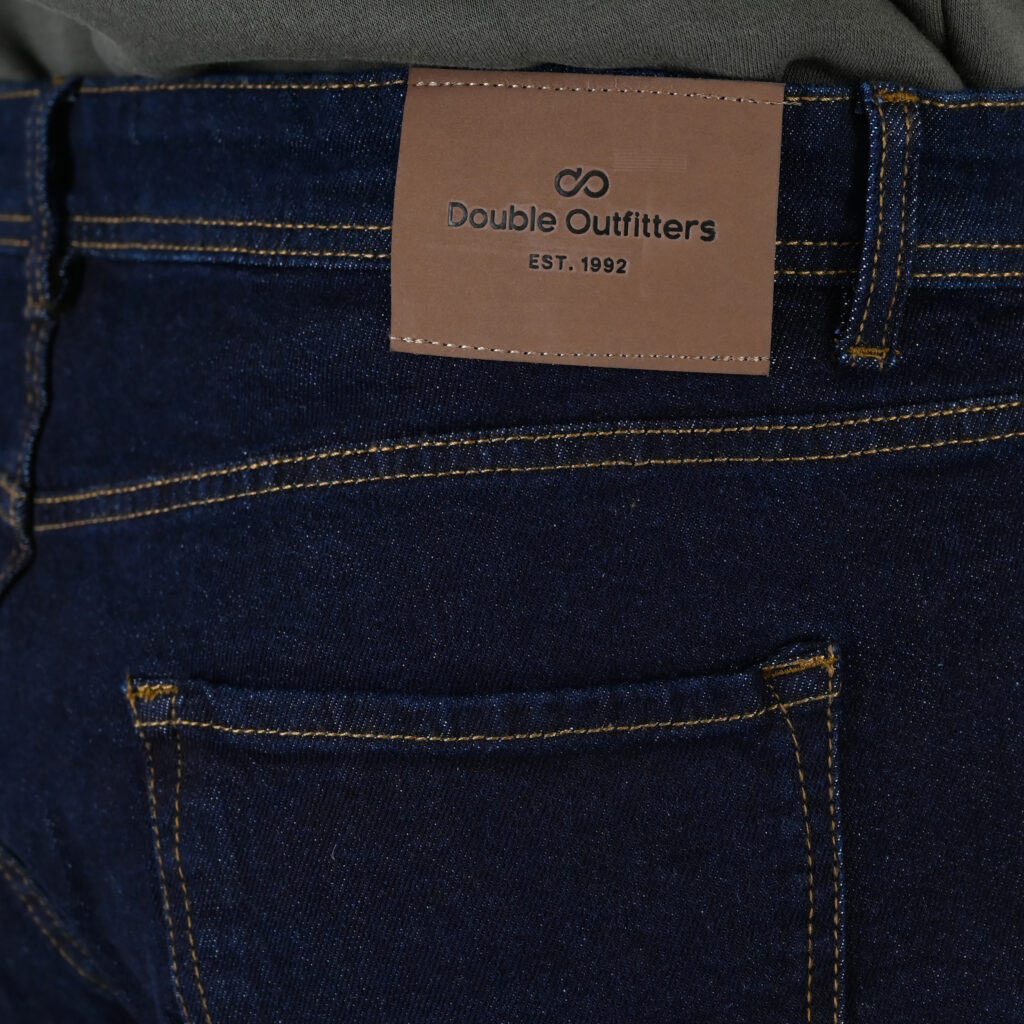 262MJP-4136 PANTS DENIM RAW BLUE DENIM