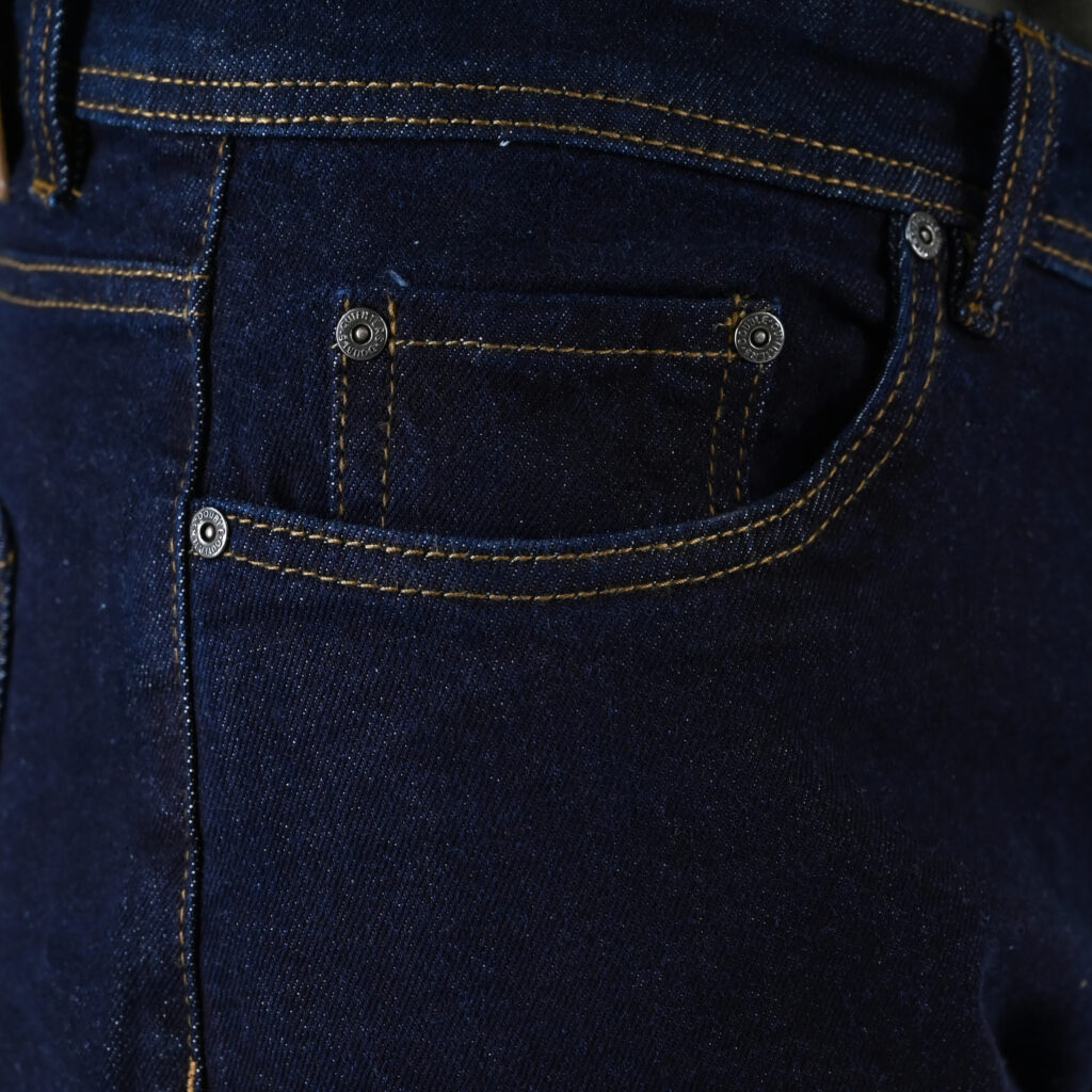 262MJP-4136 PANTS DENIM RAW BLUE DENIM