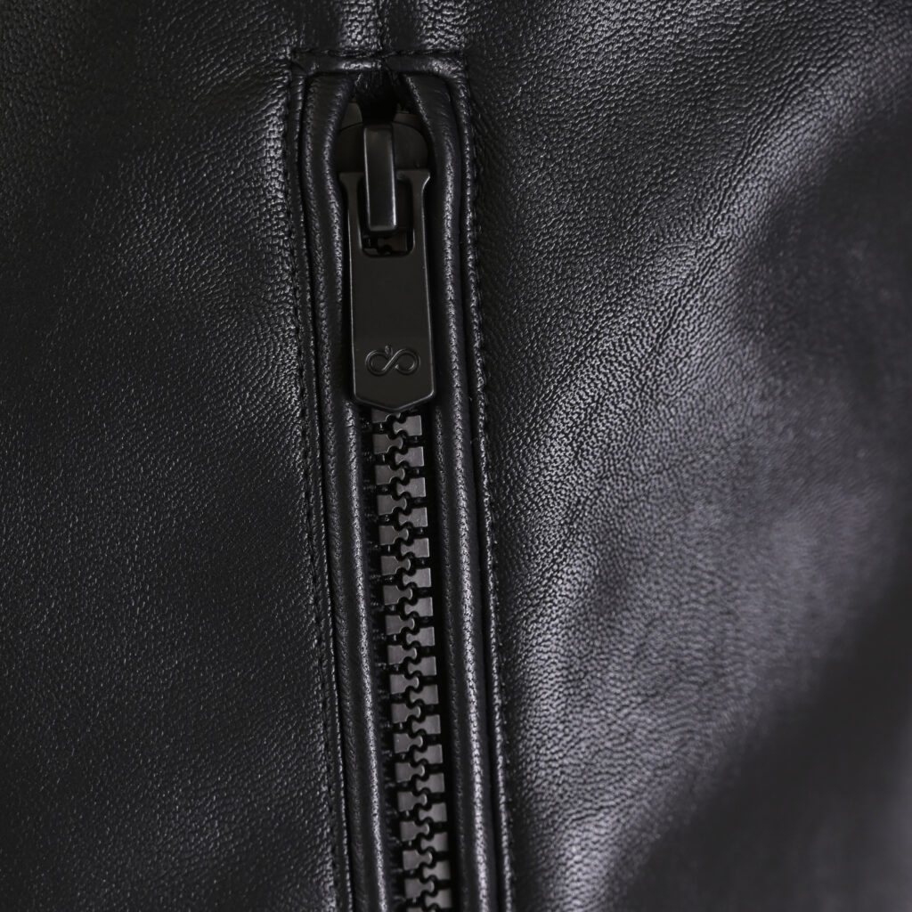 262MLJK-2110 BOMBER JACKETS PU LEATHER BLACK