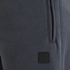 262MPAN-6056 JOGGER PANTS WITH ELASTIC WAISTBAND WITH ZIPPER POCKETS (BRUSHED FLEECE) ANTHRACITE - Image 5