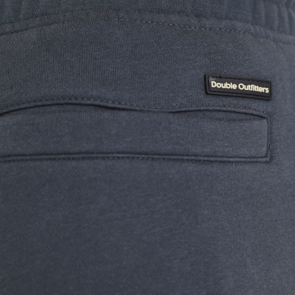 262MPAN-6056 JOGGER PANTS WITH ELASTIC WAISTBAND WITH ZIPPER POCKETS (BRUSHED FLEECE) ANTHRACITE