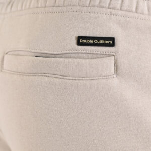 262MPAN-6056 JOGGER PANTS WITH ELASTIC WAISTBAND WITH ZIPPER POCKETS (BRUSHED FLEECE) ICE - Image 6