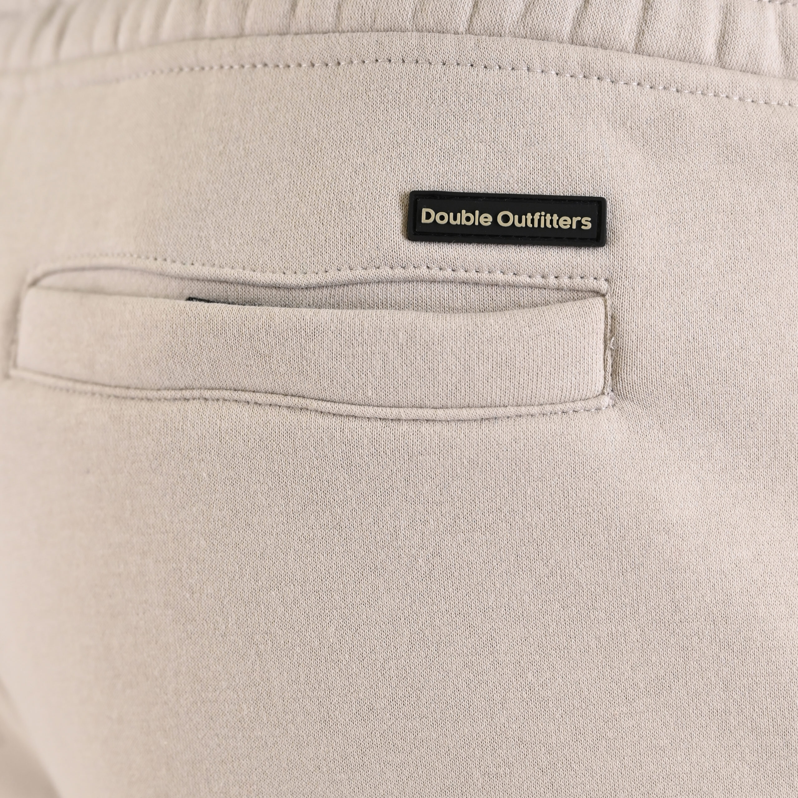 262MPAN-6056 JOGGER PANTS WITH ELASTIC WAISTBAND WITH ZIPPER POCKETS (BRUSHED FLEECE) ICE - Image 6