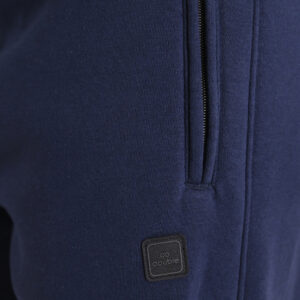 262MPAN-6056 JOGGER PANTS WITH ELASTIC WAISTBAND WITH ZIPPER POCKETS (BRUSHED FLEECE) NAVY - Image 5