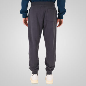262MPAN-6057 JOGGER PANTS WITH ELASTIC WAISTBAND AND HEM AND HIGH DENSITY PRINT (TERRY FLEECE) ANTHRACITE - Image 4