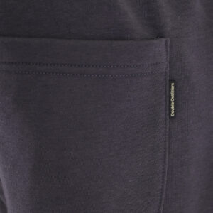 262MPAN-6057 JOGGER PANTS WITH ELASTIC WAISTBAND AND HEM AND HIGH DENSITY PRINT (TERRY FLEECE) ANTHRACITE - Image 5