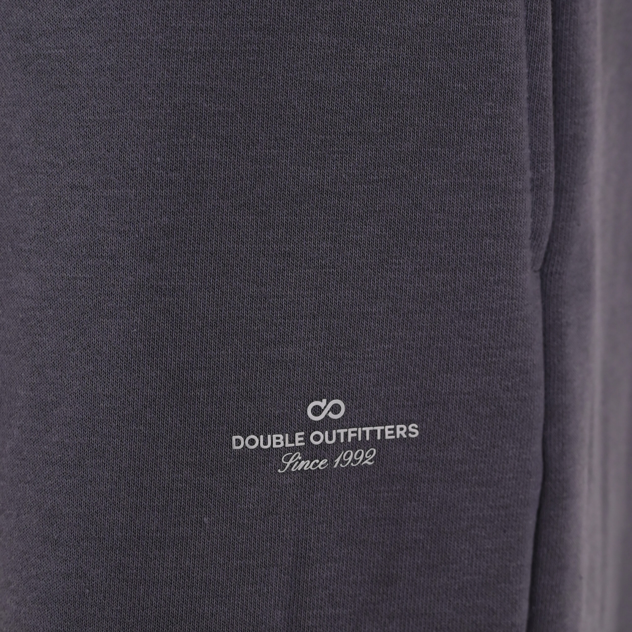 262MPAN-6057 JOGGER PANTS WITH ELASTIC WAISTBAND AND HEM AND HIGH DENSITY PRINT (TERRY FLEECE) ANTHRACITE - Image 6
