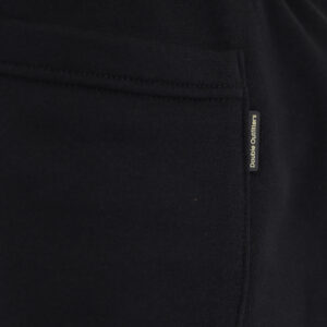 262MPAN-6057 JOGGER PANTS WITH ELASTIC WAISTBAND AND HEM AND HIGH DENSITY PRINT (TERRY FLEECE) BLACK - Image 5