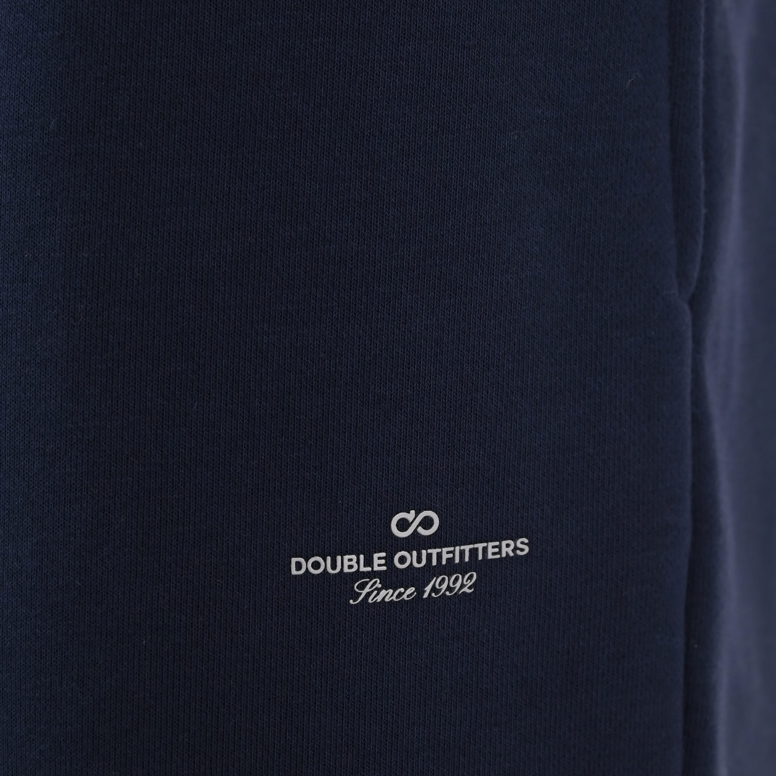 262MPAN-6057 JOGGER PANTS WITH ELASTIC WAISTBAND AND HEM AND HIGH DENSITY PRINT (TERRY FLEECE) NAVY - Image 6
