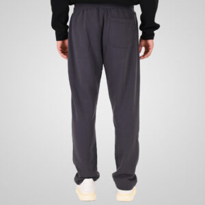 262MPAN-6058 JOGGER PANTS WITH ELASTIC WAISTBAND AND HIGH DENSITY PRINT (TERRY FLEECE) ANTHRACITE - Image 4