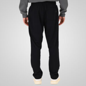 262MPAN-6058 JOGGER PANTS WITH ELASTIC WAISTBAND AND HIGH DENSITY PRINT (TERRY FLEECE) BLACK - Image 4