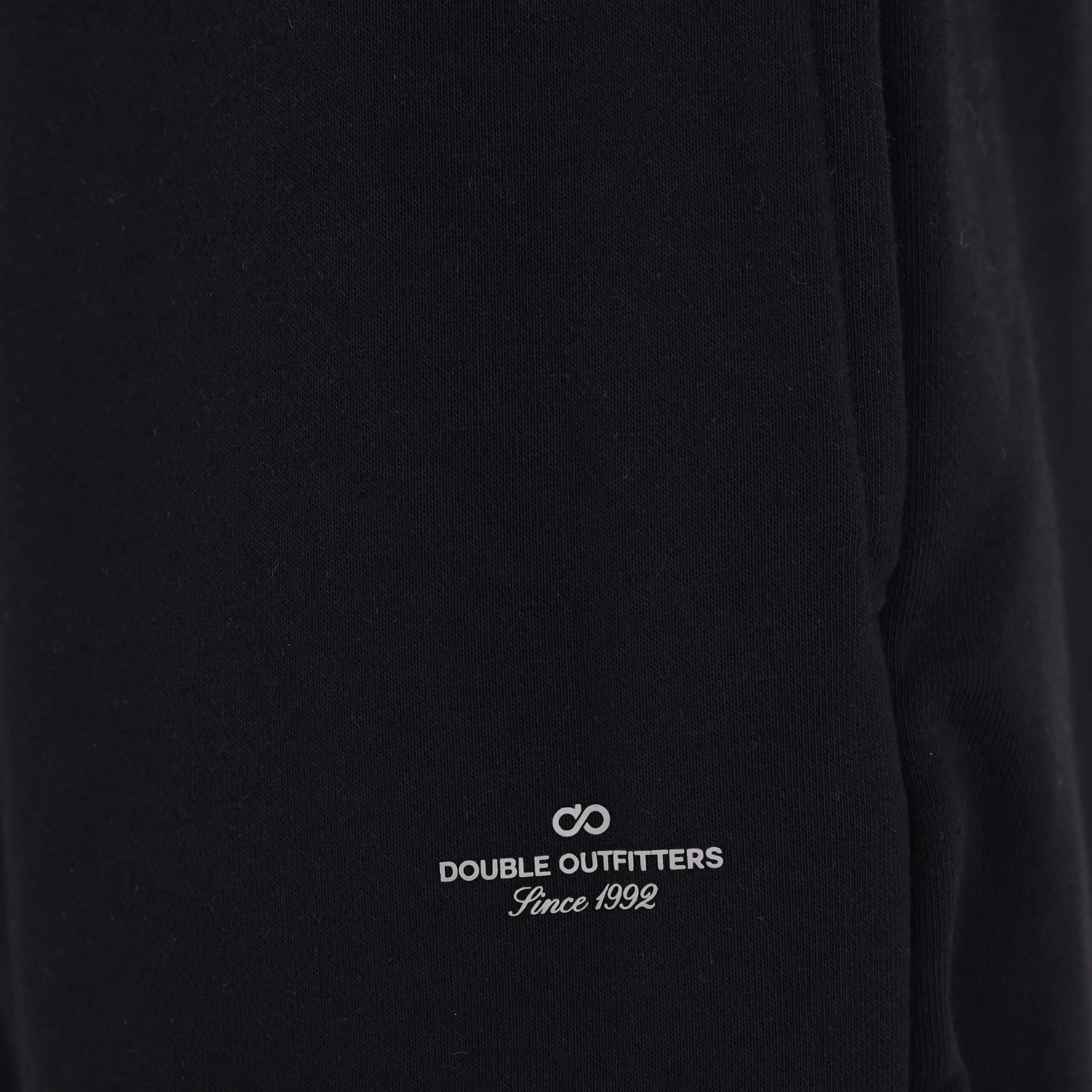 262MPAN-6058 JOGGER PANTS WITH ELASTIC WAISTBAND AND HIGH DENSITY PRINT (TERRY FLEECE) BLACK - Image 6