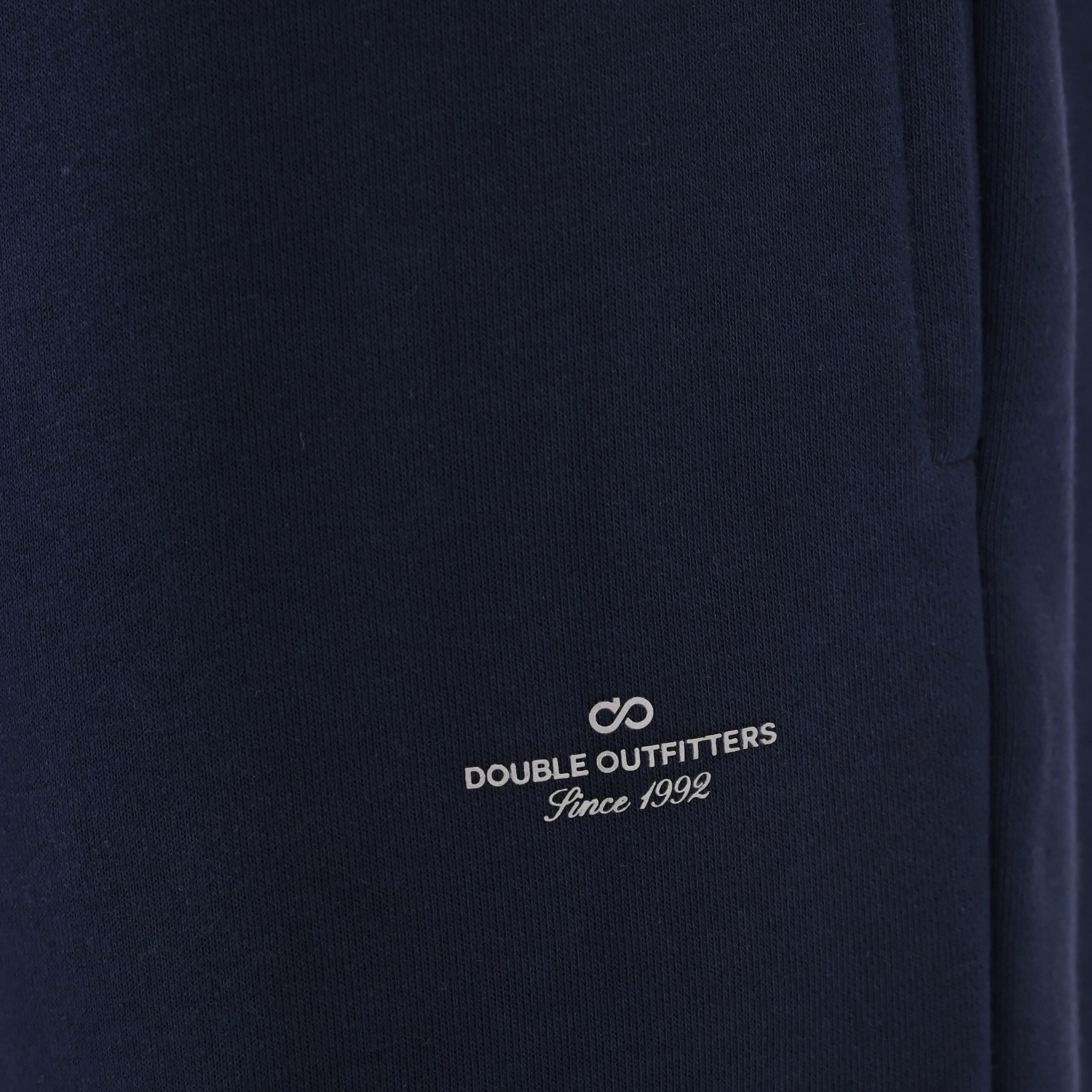 262MPAN-6058 JOGGER PANTS WITH ELASTIC WAISTBAND AND HIGH DENSITY PRINT (TERRY FLEECE) NAVY - Image 6