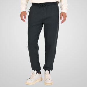 262MPAN-6059 JOGGER PANTS WITH ELASTIC WAISTBAND AND HEM WITH ZIPPER POCKETS (INTERLOCK) SHADOW GREEN