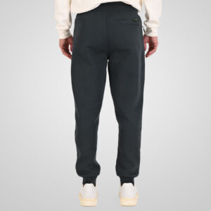 262MPAN-6059 JOGGER PANTS WITH ELASTIC WAISTBAND AND HEM WITH ZIPPER POCKETS (INTERLOCK) SHADOW GREEN - Image 4