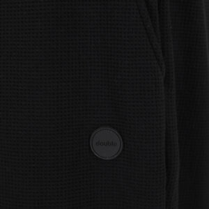 262MPAN-6060 JOGGER PANTS WITH ELASTIC WAISTBAND (WAFFLE) BLACK - Image 6