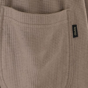 262MPAN-6060 JOGGER PANTS WITH ELASTIC WAISTBAND (WAFFLE) LT TAUPE - Image 5