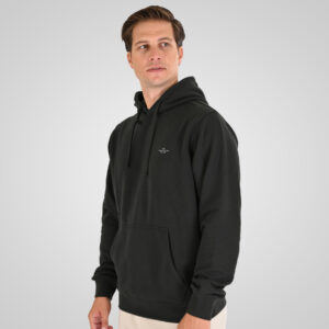 262MTOP-1140 HOODIE WITH HIGH DENSITY PRINT (TERRY FLEECE) DEEP FOREST - Image 3