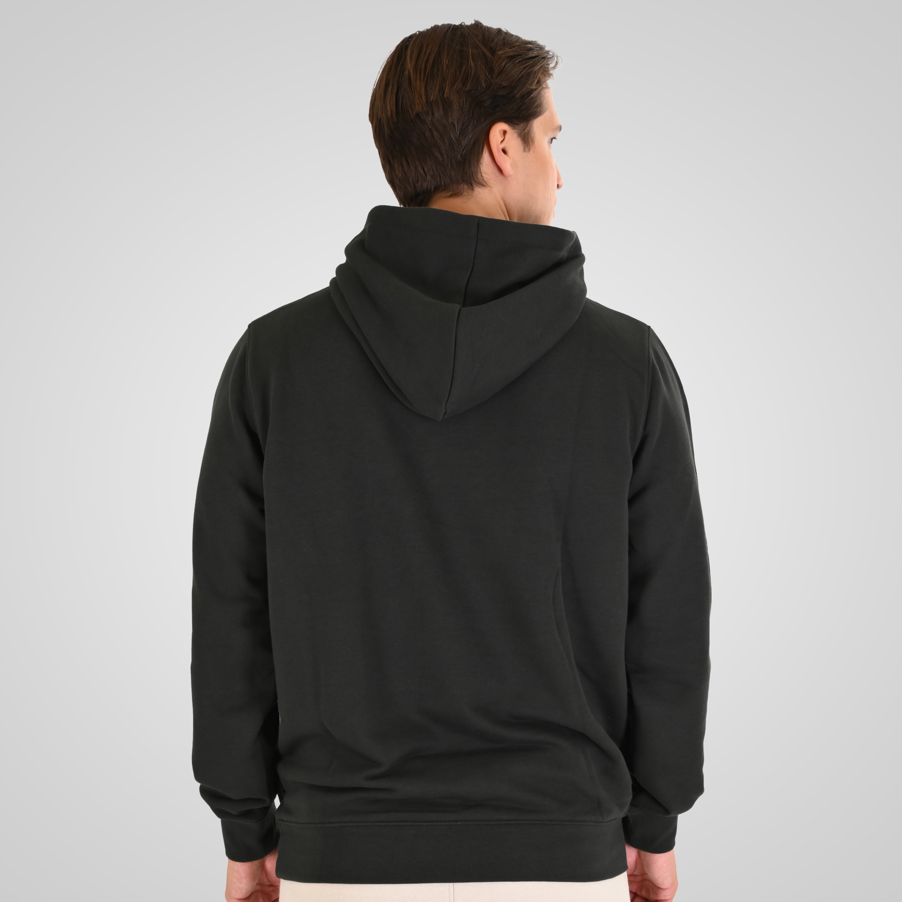262MTOP-1140 HOODIE WITH HIGH DENSITY PRINT (TERRY FLEECE) DEEP FOREST - Image 4