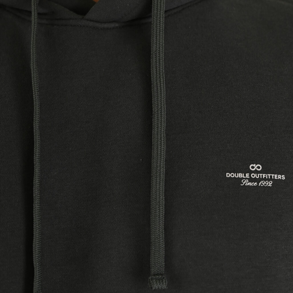 262MTOP-1140 HOODIE WITH HIGH DENSITY PRINT (TERRY FLEECE) DEEP FOREST
