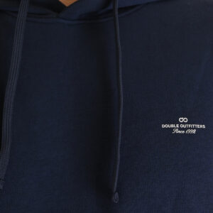 262MTOP-1140 HOODIE WITH HIGH DENSITY PRINT (TERRY FLEECE) NAVY - Image 5