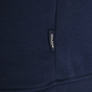 262MTOP-1140 HOODIE WITH HIGH DENSITY PRINT (TERRY FLEECE) NAVY - Image 6