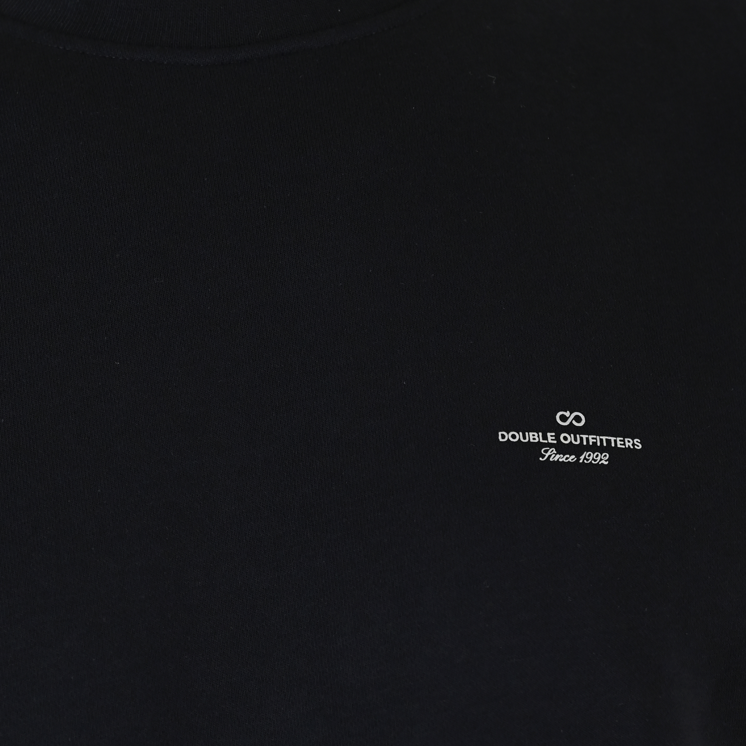 262MTOP-1141 CREWNECK WITH HIGH DENSITY PRINT (TERRY FLEECE) BLACK - Image 5