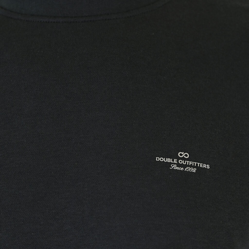 262MTOP-1141 CREWNECK WITH HIGH DENSITY PRINT (TERRY FLEECE) DEEP FOREST