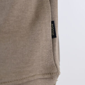 262MTOP-1141 CREWNECK WITH HIGH DENSITY PRINT (TERRY FLEECE) DK BEIGE - Image 6