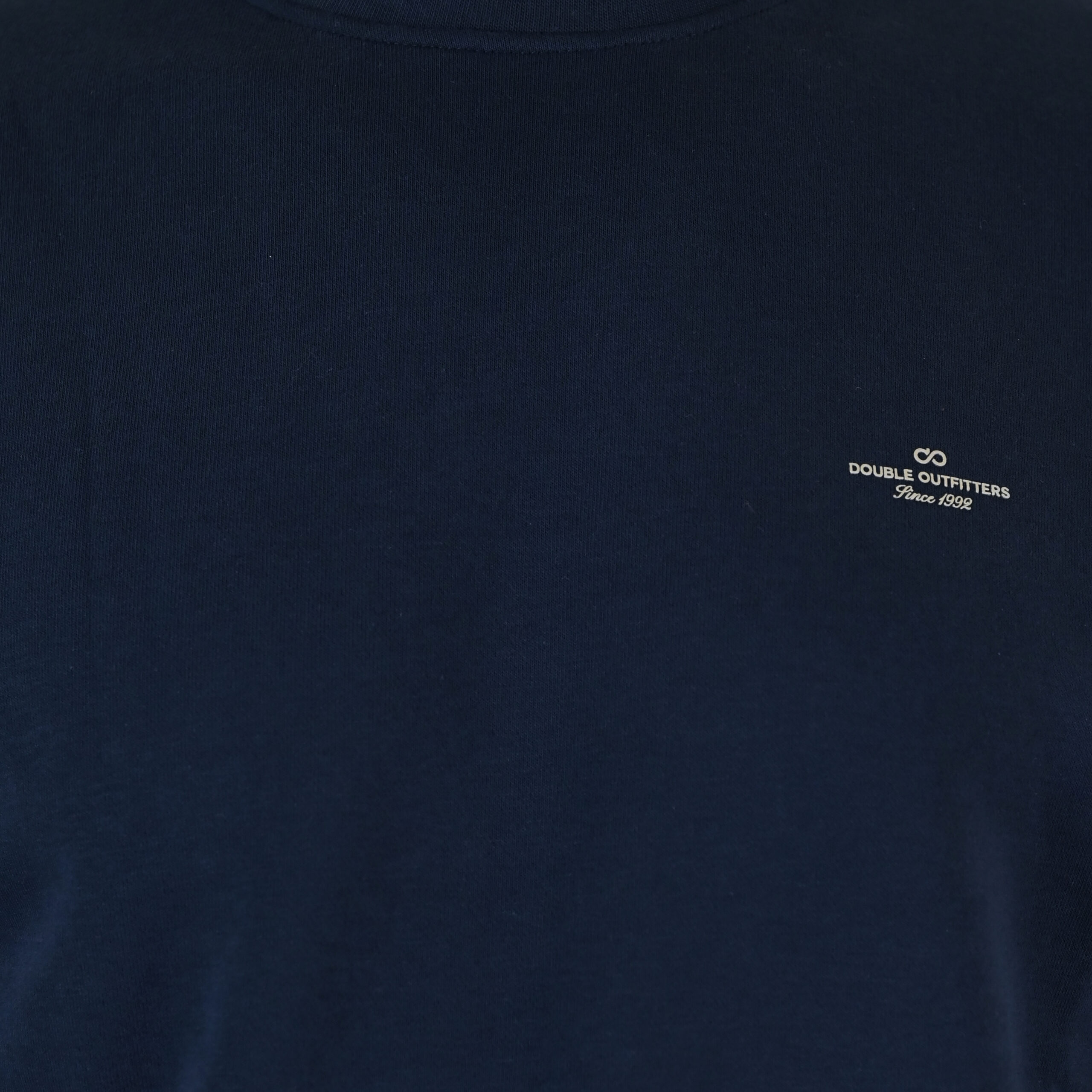 262MTOP-1141 CREWNECK WITH HIGH DENSITY PRINT (TERRY FLEECE) NAVY - Image 5