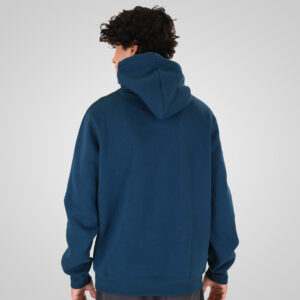 262MTOP-1146 HOODIE WITH HIGH DENSITY. THREE LAYERED PRINT (BRUSHED FLEECE) PACIFIC BLUE - Image 4