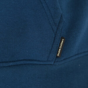 262MTOP-1146 HOODIE WITH HIGH DENSITY. THREE LAYERED PRINT (BRUSHED FLEECE) PACIFIC BLUE - Image 6