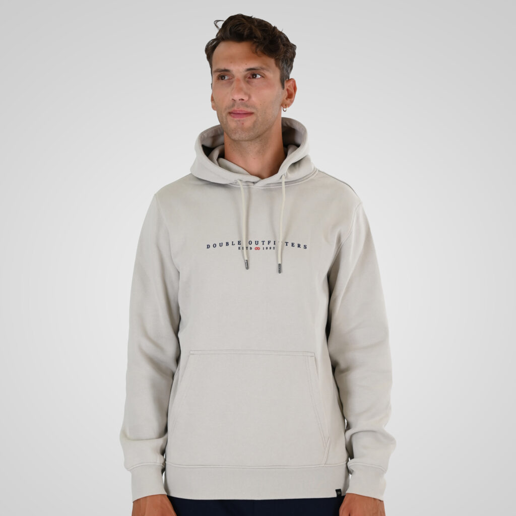 262MTOP-1147 HOODIE WITH HIGH DENSITY PRINT (BRUSHED FLEECE) ICE