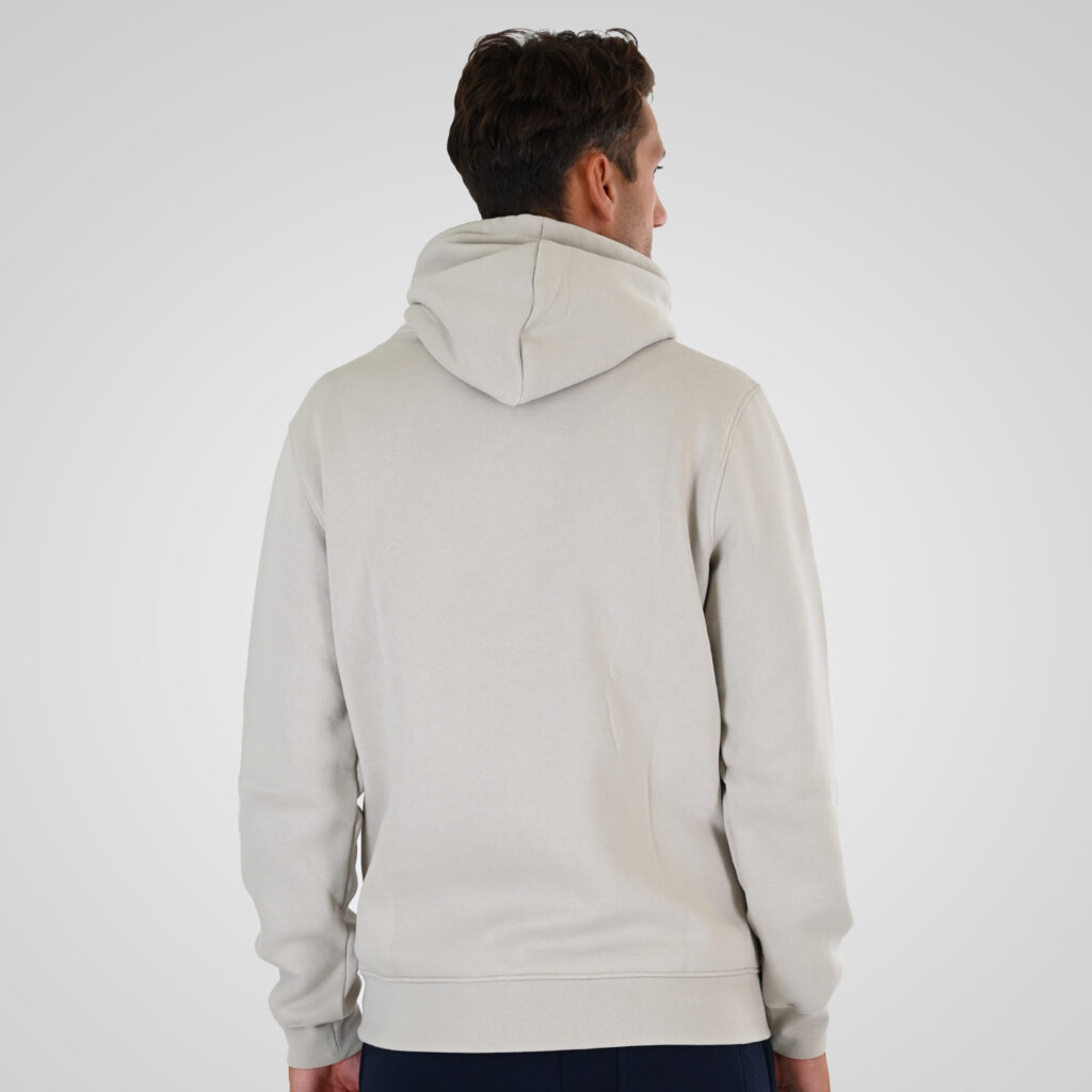 262MTOP-1147 HOODIE WITH HIGH DENSITY PRINT (BRUSHED FLEECE) ICE