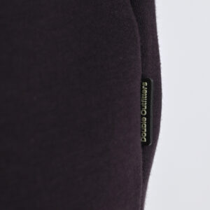 262MTOP-1151 CREWNECK TOP WITH 3D AND DENSE EMBROIDERY (BRUSHED FLEECE) AUBERGINE - Image 6