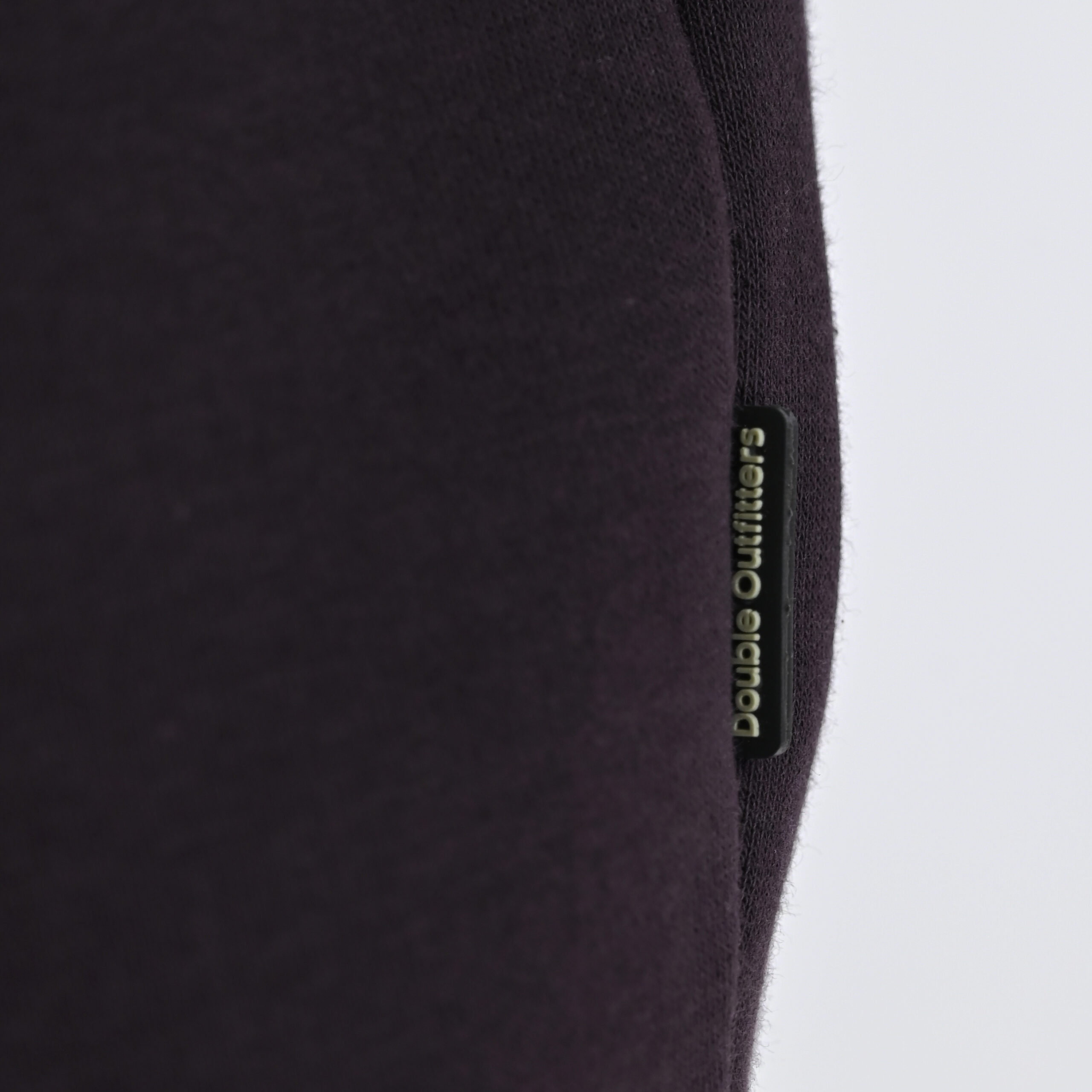 262MTOP-1151 CREWNECK TOP WITH 3D AND DENSE EMBROIDERY (BRUSHED FLEECE) AUBERGINE - Image 6