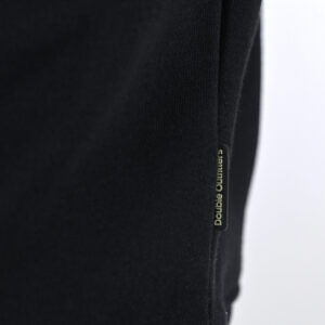 262MTOP-1151 CREWNECK TOP WITH 3D AND DENSE EMBROIDERY (BRUSHED FLEECE) BLACK - Image 6