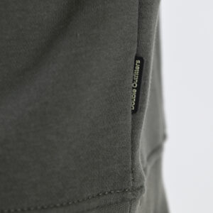 262MTOP-1151 CREWNECK TOP WITH 3D AND DENSE EMBROIDERY (BRUSHED FLEECE) KHAKI - Image 6