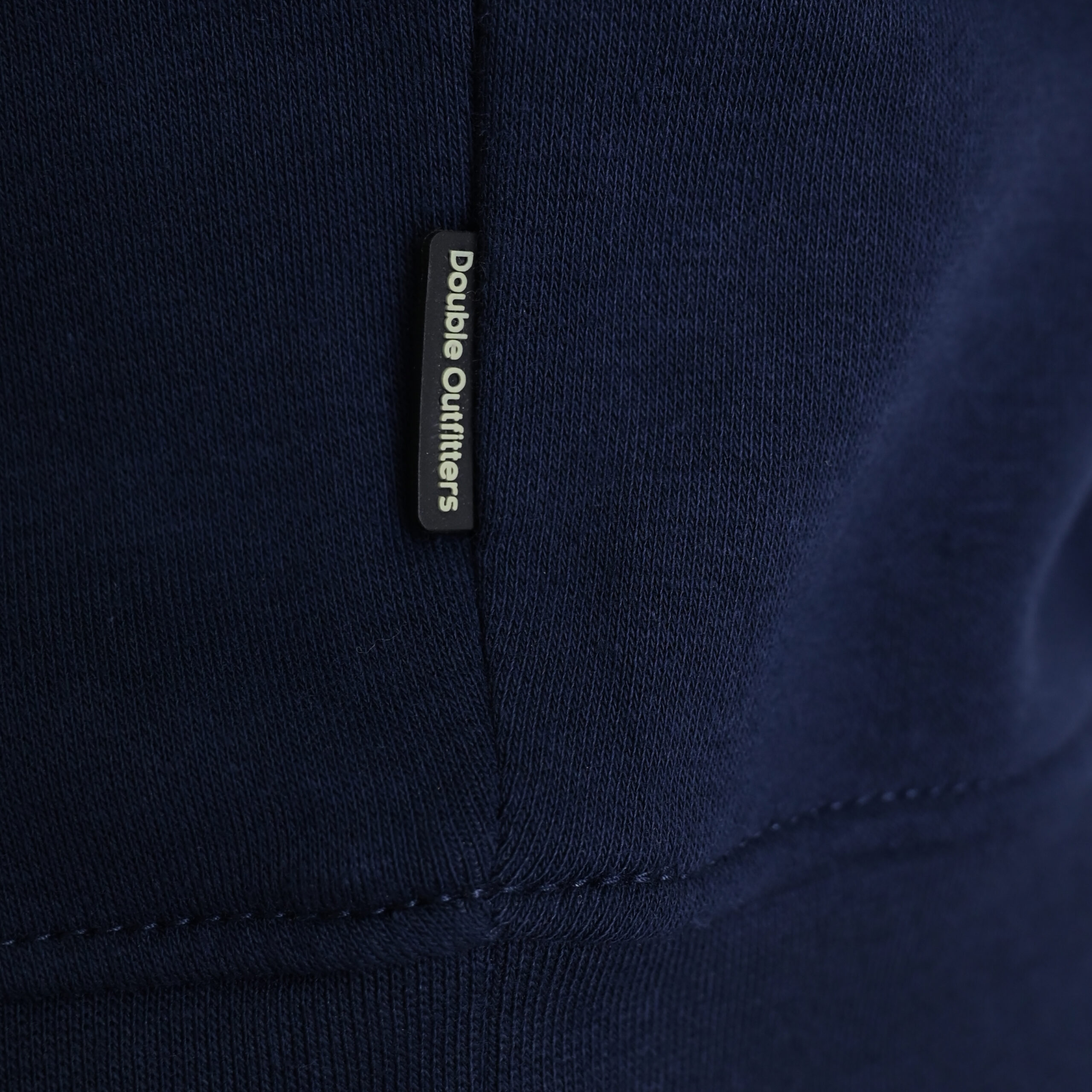 262MTOP-1151 CREWNECK TOP WITH 3D AND DENSE EMBROIDERY (BRUSHED FLEECE) NAVY - Image 6