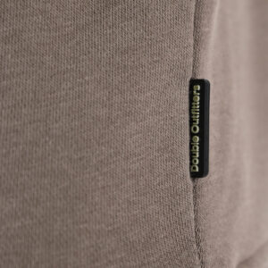 262MTOP-1151 CREWNECK TOP WITH 3D AND DENSE EMBROIDERY (BRUSHED FLEECE) TAUPE - Image 6