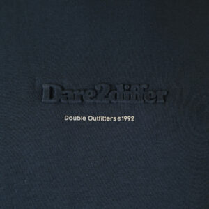 262MTOP-1153 CREWNECK TOP WITH EMBOSSED AND HIGH DENSITY PRINT (BRUSHED FLEECE) ANTHRACITE - Image 5