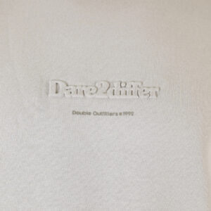 262MTOP-1153 CREWNECK TOP WITH EMBOSSED AND HIGH DENSITY PRINT (BRUSHED FLEECE) ICE - Image 5