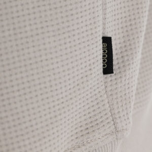 262MTOP-1155 CREWNECK IN SPECIAL FABRIC (WAFFLE) ICE GREY - Image 6