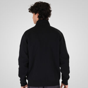 262MTOP-1158 FULL-ZIP WITH STAND-UP COLLAR (INTERLOCK) BLACK - Image 4