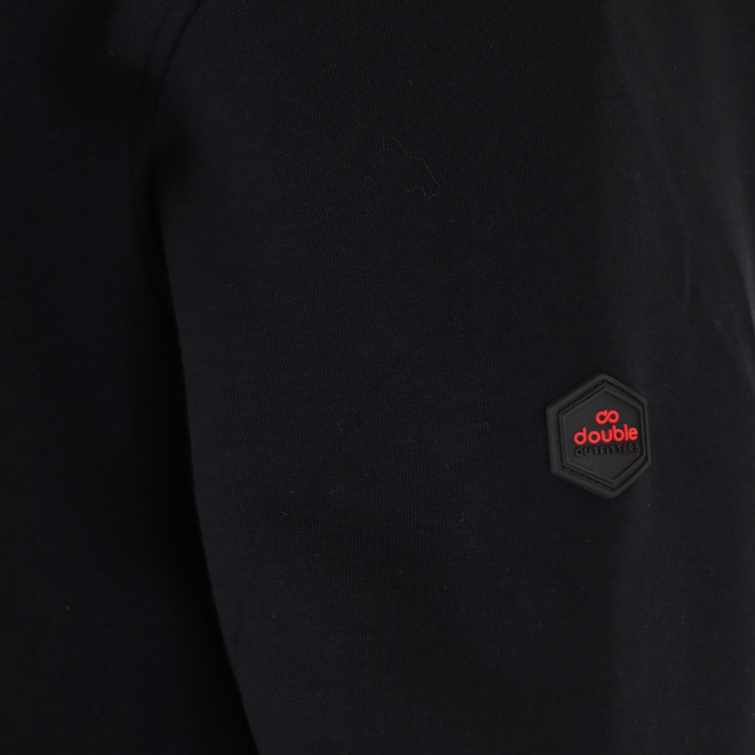 262MTOP-1158 FULL-ZIP WITH STAND-UP COLLAR (INTERLOCK) BLACK - Image 5