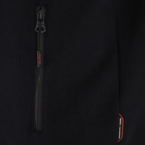 262MTOP-1158 FULL-ZIP WITH STAND-UP COLLAR (INTERLOCK) BLACK - Image 6