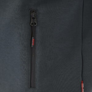 262MTOP-1158 FULL-ZIP WITH STAND-UP COLLAR (INTERLOCK) SHADOW GREEN - Image 7