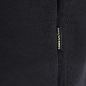 262MTOP-1162 HALF-ZIP WITH STAND-UP COLLAR (INTERLOCK) BLACK - Image 6