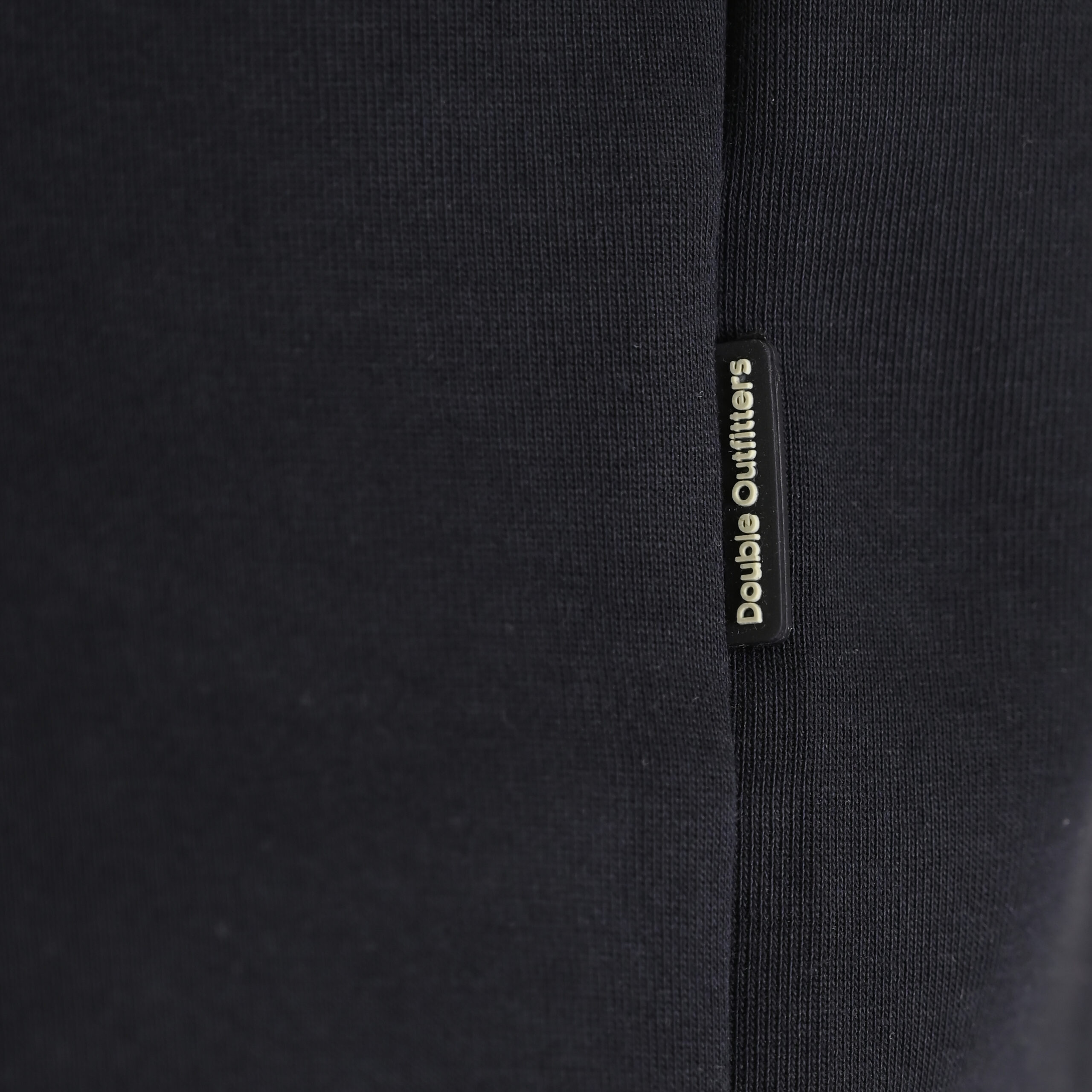 262MTOP-1162 HALF-ZIP WITH STAND-UP COLLAR (INTERLOCK) BLACK - Image 6